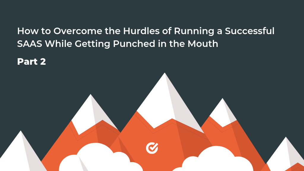 How to Overcome the Hurdles of Running a SaaS and Succeed While You Get Punched in the Mouth 2