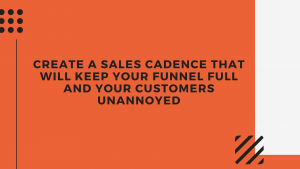 sales cadence