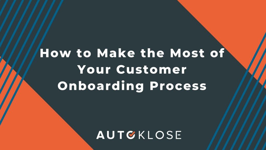 customer onboarding process