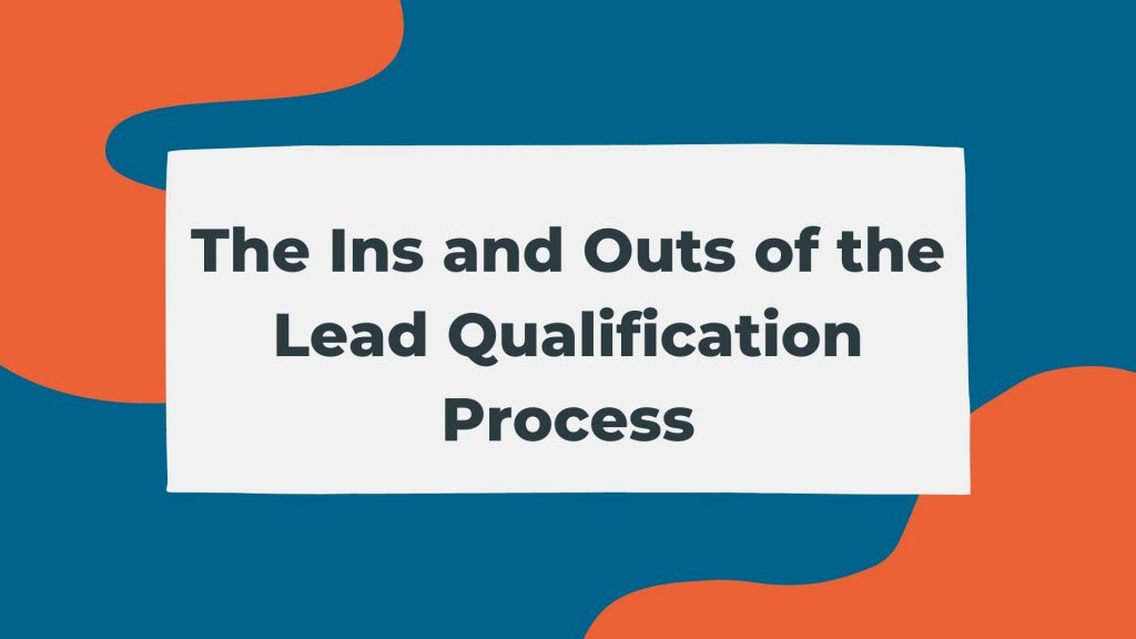 Lead qualification